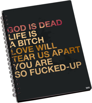 50% OFF on Shoperite Friedrich Nietzsche A5 Notebook Ring Bound