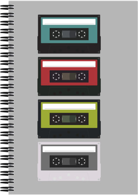 21% OFF on Art Emporio Cassette Minimalist A5 Notebook Spiral