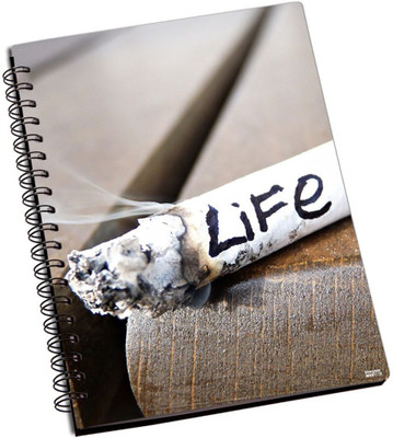 72% OFF on Shoprock Cigarette Kills Life A5 Notebook Ring Bound
