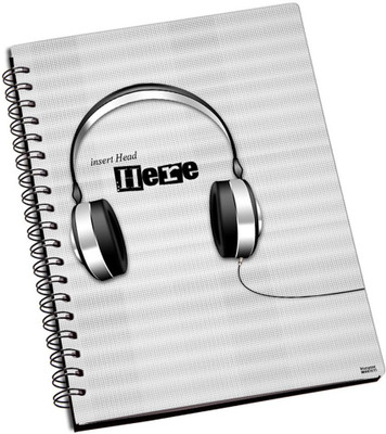 50% OFF on Shoperite Headphones A5 Notebook Ring Bound
