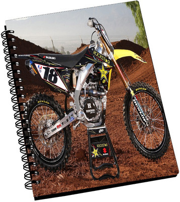 74% OFF on AMY Suzuki Rockstar Graphics A5 Notebook Spiral Bound