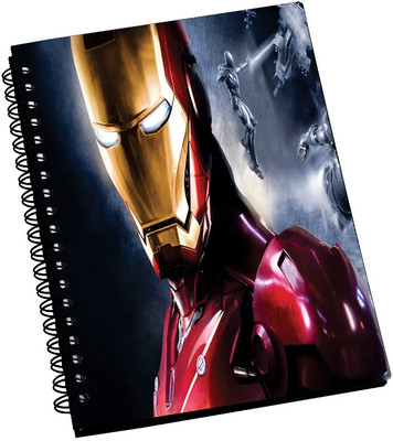 69% OFF on AMY Iron Man Suit Mask A5 Notebook Spiral Bound 69% OFF on AMY Iron Man Suit Mask A5 Notebook Spiral Bound