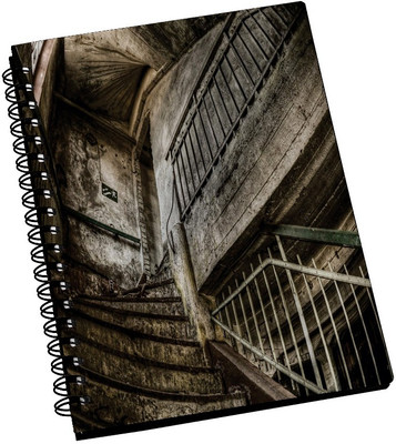 74% OFF on AMY Vintage Old House Stairs A5 Notebook Spiral Bound 74% OFF on AMY Vintage Old House Stairs A5 Notebook Spiral Bound