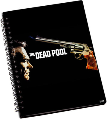 50% OFF on Shoperite Dead Pool Pistol A5 Notebook Ring Bound