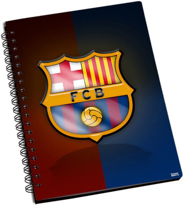 77% OFF on Shoprock Fc Barcelona A5 Notebook Ring Bound