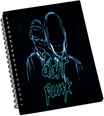 69% OFF on AMY Daft Punk A5 Notebook Spiral Bound