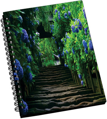 69% OFF on AMY Nature Blue Flowers A5 Notebook Spiral Bound 69% OFF on AMY Nature Blue Flowers A5 Notebook Spiral Bound