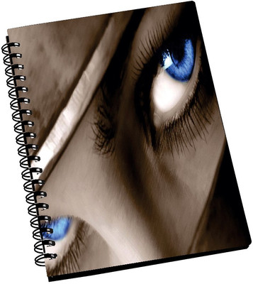 69% OFF on AMY Pretty Blue Eyes A5 Notebook Spiral Bound 69% OFF on AMY Pretty Blue Eyes A5 Notebook Spiral Bound