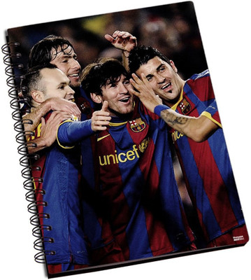 50% OFF on Shoperite Fc Barcelona A5 Notebook Ring Bound