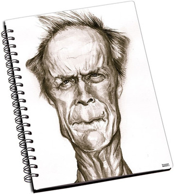 50% OFF on Shoperite Clint Eastwood Funny A5 Notebook Ring Bound