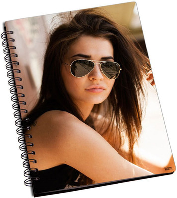 49% OFF on Shoperite Woman With Sunglasses A5 Notebook Ring Bound