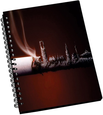 74% OFF on AMY Smoking Cigarette A5 Notebook Spiral Bound 74% OFF on AMY Smoking Cigarette A5 Notebook Spiral Bound
