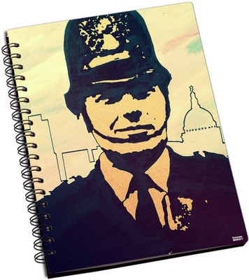 77% OFF on Shoprock Police Duty A5 Notebook Ring Bound