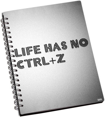 50% OFF on Shoperite No Looking Back A5 Notebook Ring Bound