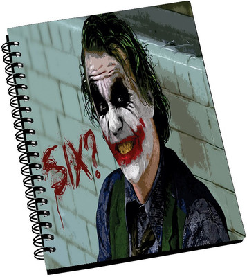 69% OFF on AMY Batman Smile Six A5 Notebook Spiral Bound 69% OFF on AMY Batman Smile Six A5 Notebook Spiral Bound