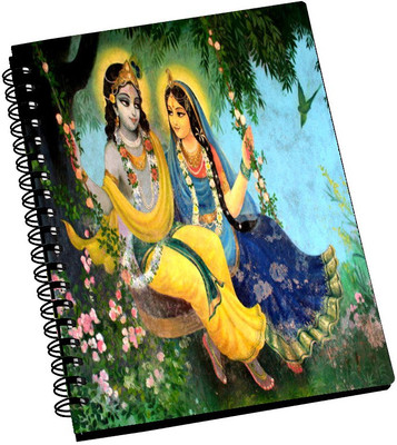 74% OFF on AMY Lord Radha Krishna With Swing A5 Notebook Spiral Bound 74% OFF on AMY Lord Radha Krishna With Swing A5 Notebook Spiral Bound