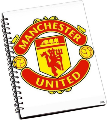 74% OFF on Shoprock Manchester United A5 Notebook Ring Bound
