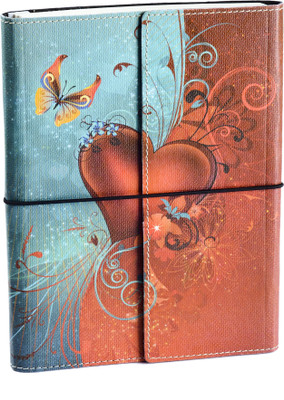 Ecoleatherette Valentine Gift A5 Journal Spiral Bound