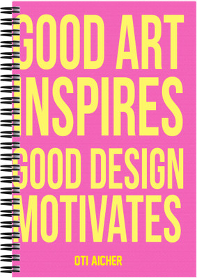 21% OFF on Art Emporio Good Art Inspires A5 Notebook Spiral