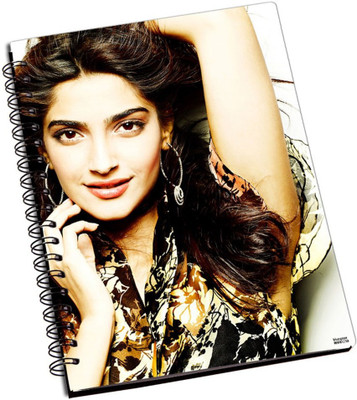 50% OFF on Shoperite Sonam Kapoor A5 Notebook Ring Bound