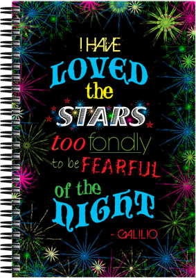 21% OFF on Art Emporio I have Loved the Stars A5 Notebook Spiral