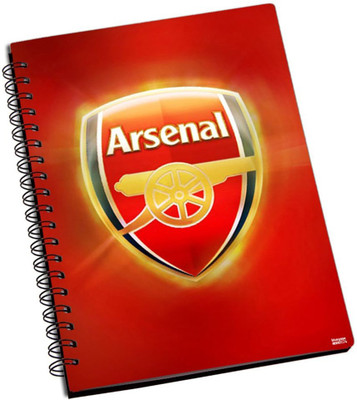 77% OFF on Shoprock Arsenal Football Club A5 Notebook Ring Bound
