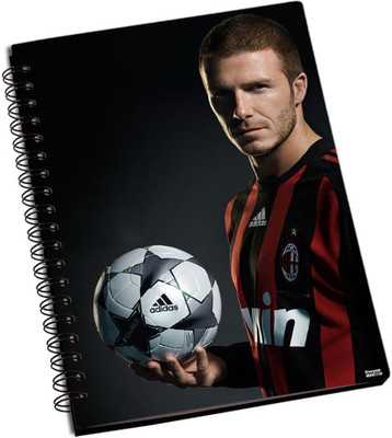 50% OFF on Shoperite David Beckham Football A5 Notebook Ring Bound