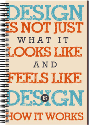21% OFF on Art Emporio Design is not Just A5 Notebook Spiral