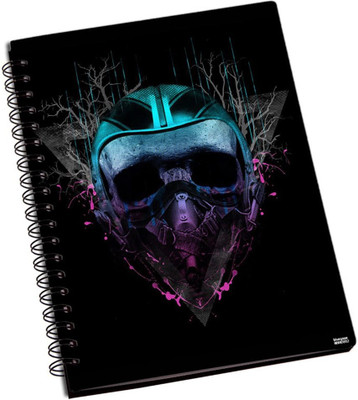 77% OFF on Shoprock Neon Skull Art A5 Notebook Ring Bound 77% OFF on Shoprock Neon Skull Art A5 Notebook Ring Bound