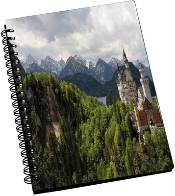 74% OFF on Amy Beautiful Old Castel in The Forest A5 Notebook Spiral Bound 74% OFF on Amy Beautiful Old Castel in The Forest A5 Notebook Spiral Bound