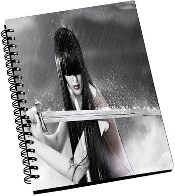 74% OFF on AMY Beautiful 3D Fantacy Warrior Girl with Sword A5 Notebook Spiral Bound 74% OFF on AMY Beautiful 3D Fantacy Warrior Girl with Sword A5 Notebook Spiral Bound