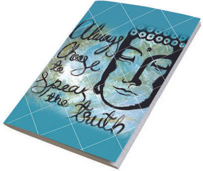 56% OFF on Effit Closed Eyes A5 Notebook Stapled