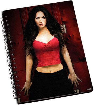78% OFF on Shoprock Megan Fox Hot A5 Notebook Ring Bound