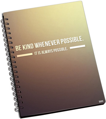 50% OFF on Shoperite Be Kind A5 Notebook Ring Bound