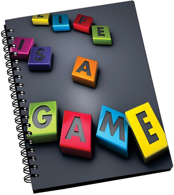 74% OFF on AMY Life Is A Game 3D Block Quote A5 Notebook Spiral Bound 74% OFF on AMY Life Is A Game 3D Block Quote A5 Notebook Spiral Bound