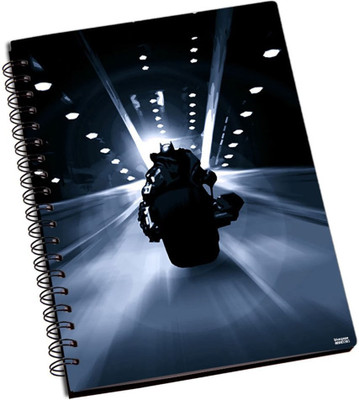 74% OFF on Shoprock Dark Knight A5 Notebook Ring Bound 74% OFF on Shoprock Dark Knight A5 Notebook Ring Bound