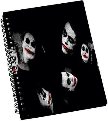 69% OFF on AMY Multiple Jokers The Dark Knight A5 Notebook Spiral Bound