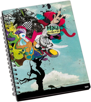 60% OFF on Shoperite Mind Outburst A5 Notebook Ring Bound