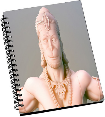 74% OFF on AMY 3D Lord Hanuman White Statue A5 Notebook Spiral Bound 74% OFF on AMY 3D Lord Hanuman White Statue A5 Notebook Spiral Bound