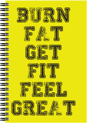 42% OFF on Art Emporio Burn Fat, Feel Great A5 Notebook Spiral 42% OFF on Art Emporio Burn Fat, Feel Great A5 Notebook Spiral