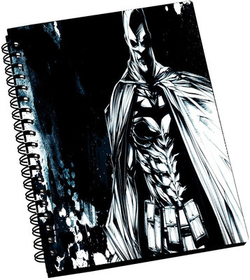 74% OFF on AMY Abstrck Black & White Batman Sketch A5 Notebook Spiral Bound 74% OFF on AMY Abstrck Black & White Batman Sketch A5 Notebook Spiral Bound