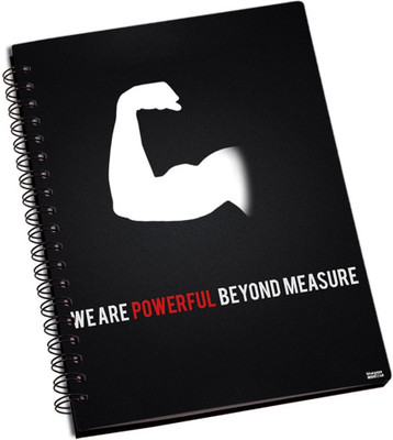 50% OFF on Shoperite We Are Powerful A5 Notebook Ring Bound