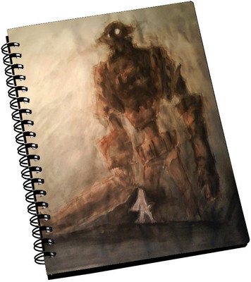 74% OFF on AMY Rough Watercolor Water Monster A5 Notebook Spiral Bound 74% OFF on AMY Rough Watercolor Water Monster A5 Notebook Spiral Bound