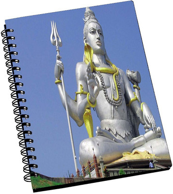 74% OFF on AMY Lord Shiva Big Silver Statue A5 Notebook Spiral Bound 74% OFF on AMY Lord Shiva Big Silver Statue A5 Notebook Spiral Bound
