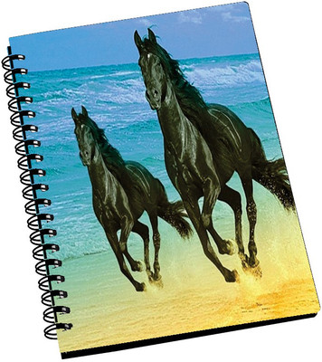 74% OFF on AMY Horse Beach Side A5 Notebook Spiral Bound 74% OFF on AMY Horse Beach Side A5 Notebook Spiral Bound
