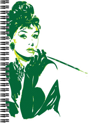 21% OFF on Art Emporio Audrey Hepburn Breakfast at Tiffany A5 Notebook Spiral