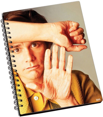 50% OFF on Shoperite Jim Carrey Funny A5 Notebook Ring Bound
