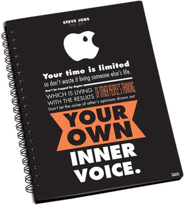 50% OFF on Shoperite Inspirational Quote A5 Notebook Ring Bound