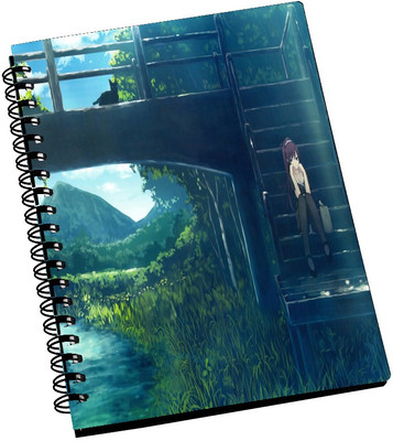 70% OFF on AMY Vintage Animated Alone Girl A5 Notebook Spiral Bound 70% OFF on AMY Vintage Animated Alone Girl A5 Notebook Spiral Bound