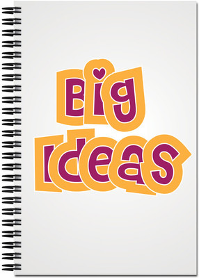 21% OFF on Art Emporio Cute Big Ideas A5 Notebook Spiral Bound 21% OFF on Art Emporio Cute Big Ideas A5 Notebook Spiral Bound